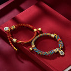 Handwoven Grounding Cord Bracelet