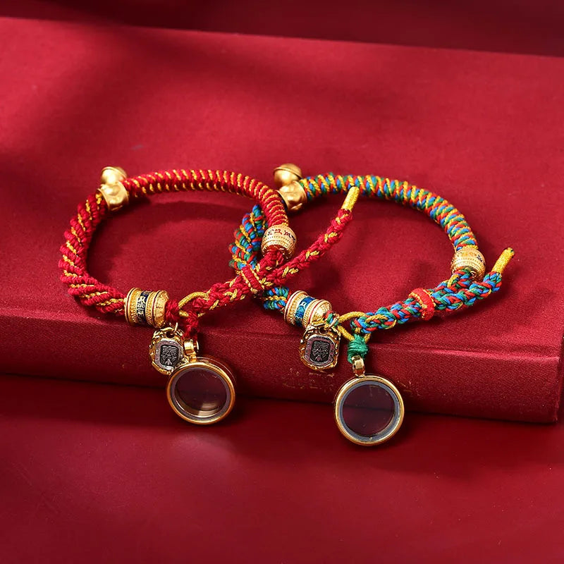 Handwoven Grounding Cord Bracelet