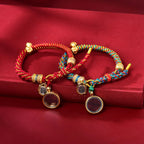 Handwoven Grounding Cord Bracelet