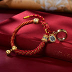 Handwoven Grounding Cord Bracelet