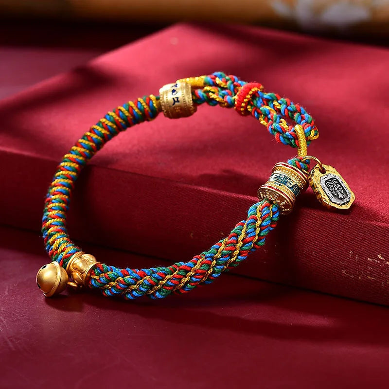 Handwoven Grounding Cord Bracelet