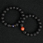 Natural Lava Stone Grounding Bracelet