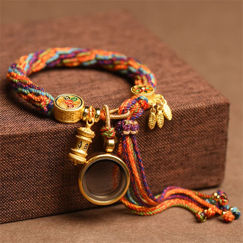 Handwoven Adjustable Cord Bracelet