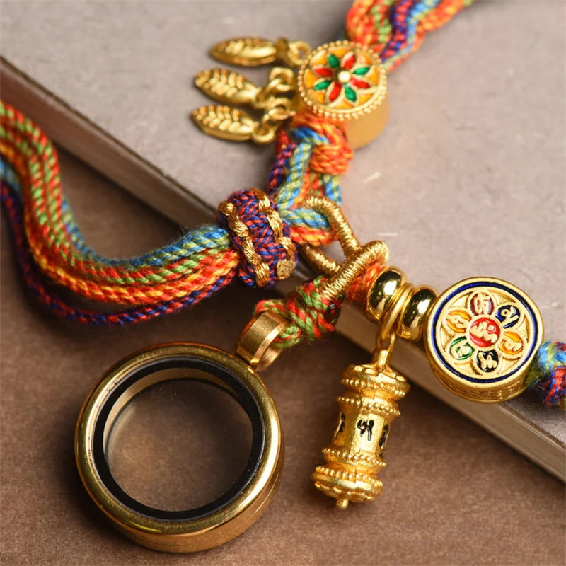Handwoven Adjustable Cord Bracelet